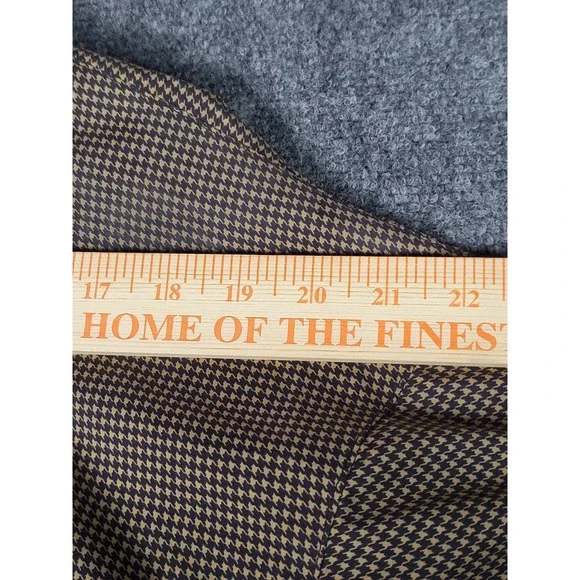 DryJoys‎ FootJoy Pullover Golf Windbreaker Houndstooth Lightweight Men Sz M - Picture 8 of 12